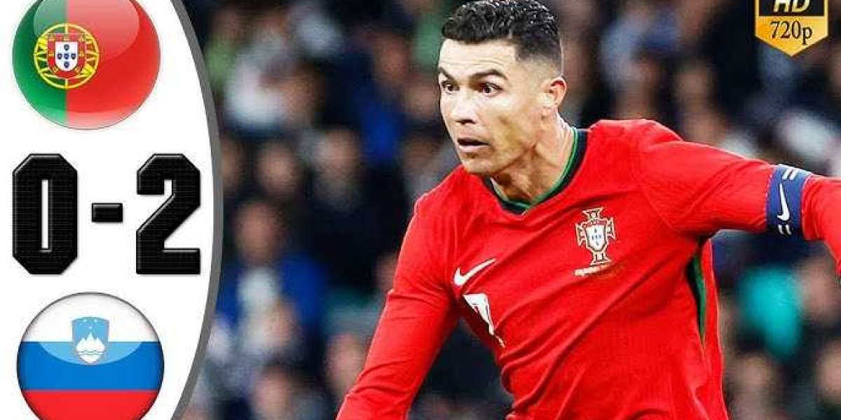 Portugal 0-2 Slovenië maakt een einde aan een winning streak van elf wedstrijden